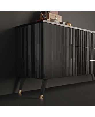 Suit Ayak Furniture Leg 16 cm, White X Golden