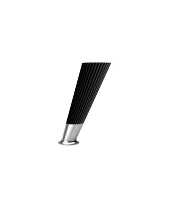 Suit Ayak Furniture Leg 16 cm, Black X Chrome