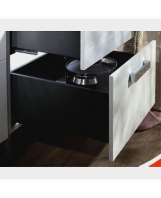 Ultra Slim Drawer Kit Package H20 X D50 Cm Charcoal Grey