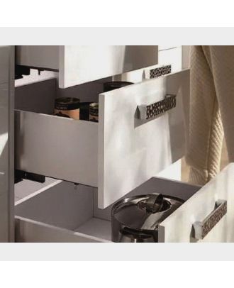 Ultra Slim Drawer Kit Package H17 X D50 Cm Matt White