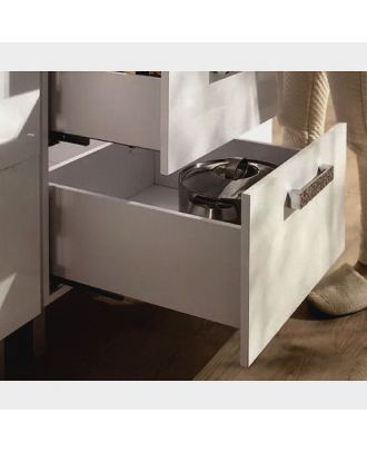 Ultra Slim Drawer Kit Package H20 X D50 Cm Matt White
