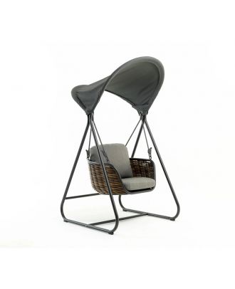 Noli single swing outdoor, Charcoal x Dark grey
