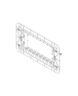 Vimar - LINEA 4 module mounting frame with screws