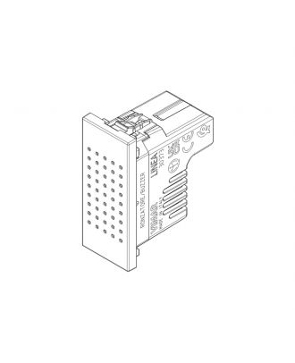 Vimar - LINEA, 230 V 50-60 Hz bell/buzzer, 1M, Black