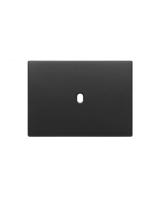 Vimar - EIKON, Plate 3Mx1, Metal, Vintage anthracite grey