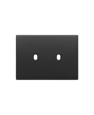 Vimar - EIKON, Plate 3Mx2, Metal, Vintage anthracite grey