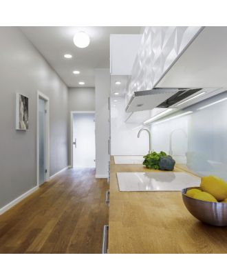 Sliver 90 Inox Built-In Hood 90 Cm - Motor 619 M3 / H - Stainless Steel