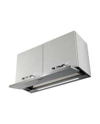 Sliver 90 Inox Built-In Hood 90 Cm - Motor 619 M3 / H - Stainless Steel