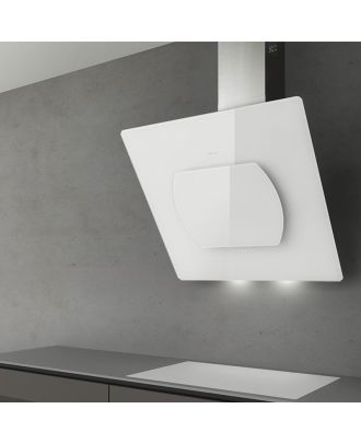 Dot 80 Wall Hood 80 Cm - Motor 754 M3 / H - White Glass