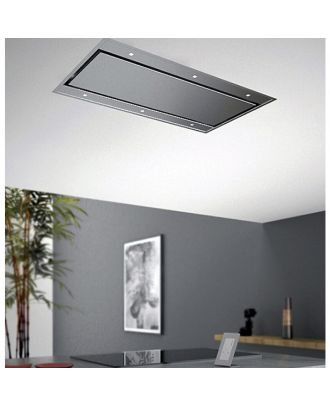 Line-Up 87 Inox Ceiling Hood 87 Cm - Engine 886 M3 / H - Stainless Steel
