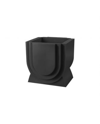 Outdoor Vase , Black