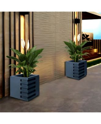 Classic Outdoor vase 50 CM, Grey