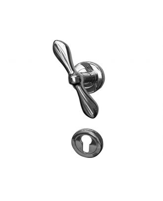 Fiocca
Flat Door Handles with with Round Rosettes