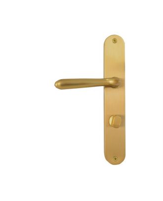 Belle Door Handle With Long Plate Wc