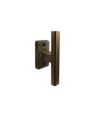 STEP modern window handle, Antique Bronze
