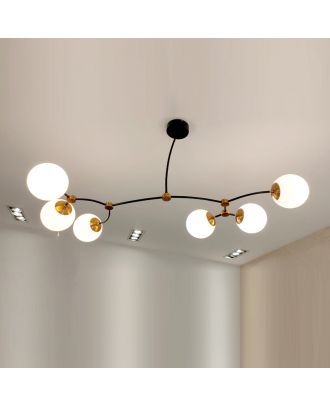 Decorative Lighting Pendant Lamp with 6 Glass Ball