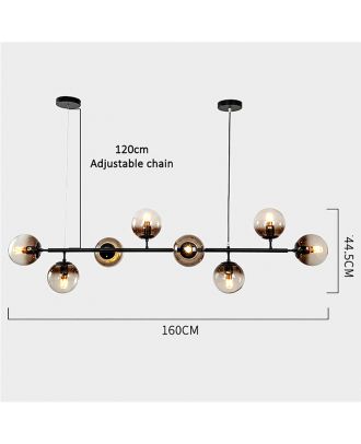 Decorative Lighting Pendant Lamp with 8 Glass Ball