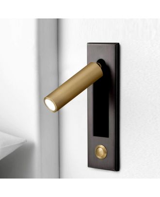 Recessed Wall Lamp For Reading, warm light