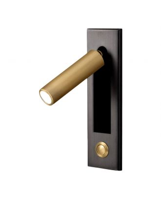 Recessed Wall Lamp For Reading, warm light