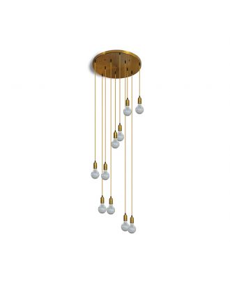 Modern pendant lamp, Golden