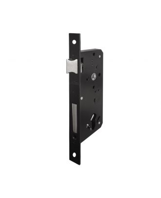 AFM Mortise External lock for wooden door, 2 Throws, 45*85 mm, 54 mm Deadbolt,without cylinder, Black