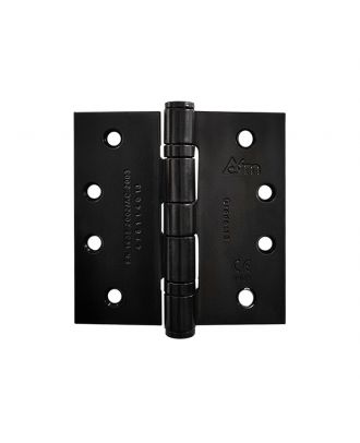 Wooden Door Hinge 4” X 4” X 3mm Stainless Steel, Black