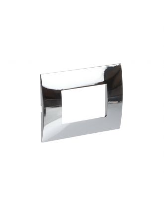 ABB - Chiara frame 3 modules Glossy Chrome