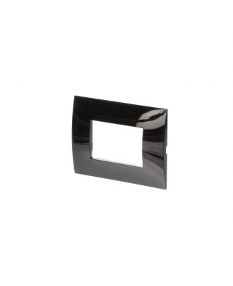 ABB - Chiara frame 3 modules Glossy Black