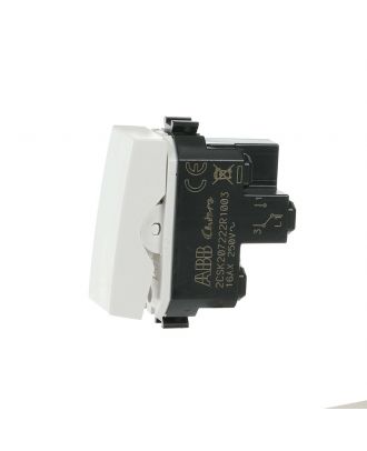ABB - Chiara 2 way switch 1P, 16AX, antibacterial, White
