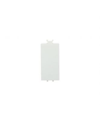 ABB - Chiara Blank plate 1 module, antibacterial, White