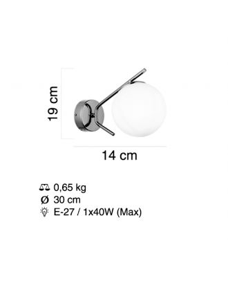 Classic Wall Lamp Dark Golden