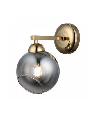 Modern Wall Lamp 1XE27, Dark Golden