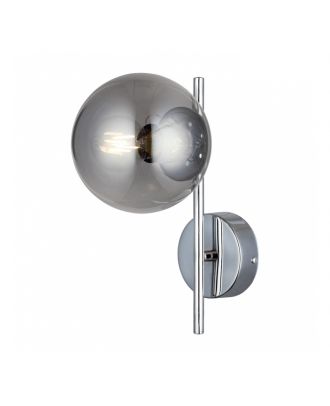 Modern Wall Lamp 1XE27, Chrome