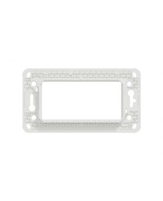 Rectangular fixing frame, New Unica, 4 module, 1 gang