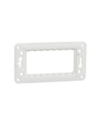 Rectangular fixing frame, New Unica, 4 module, 1 gang