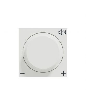 Schneider Volume controller, New Unica, 12V, 2 modules, White