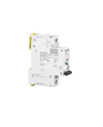 Miniature circuit-breaker 1P, 16 A, C curve, 6000 A (IEC 60898-1), 10 kA (IEC 60947-2)