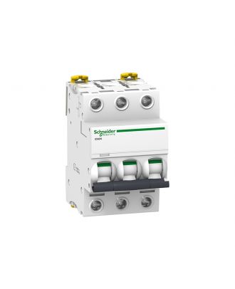 Miniature circuit-breaker 3P, 32 A, C curve, 6000 A (IEC 60898-1), 10 kA (IEC 60947-2)