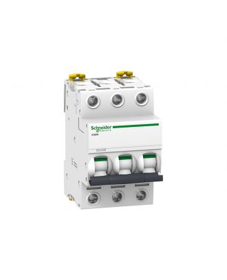 Miniature circuit-breaker 3P, 40 A, C curve, 6000 A (IEC 60898-1), 10 kA (IEC 60947-2)