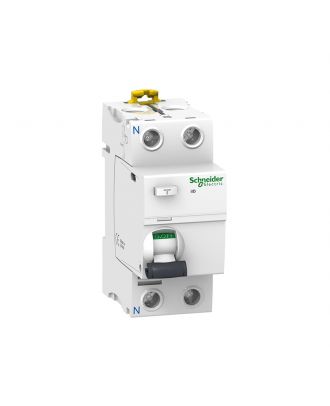 Residual current circuit breaker - 2P - 63A - 30mA - type AC