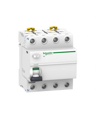 Residual current circuit breaker - 4P - 25A - 30mA - type AC