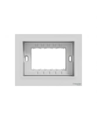 Schneider Weather Proof Box IP55, Miluz E, 3 Gang, white