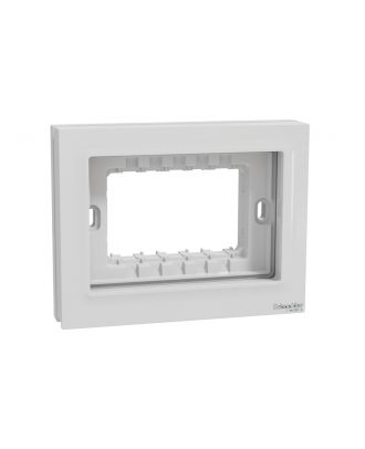 Schneider Weather Proof Box IP55, Miluz E, 3 Gang, white
