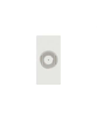 Schneider TV Outlet, Miluz E, F-type, mechanism, white