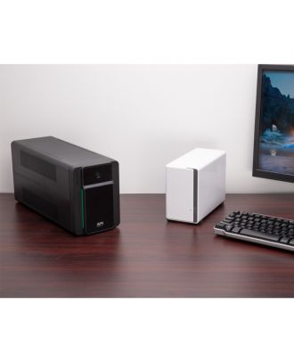 Schneider - APC Easy UPS 2200VA, Tower, 230V, 4 Schuko Outlets, Black