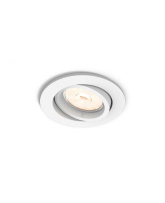 Philips LED Recessed spot light housing GU10, White