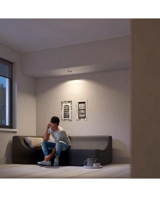 Philips LED Recessed spot light housing GU10, copper