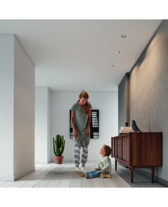 Philips set LED Recessed spot light housing 3XGU10, grey