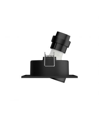 Philips LED Recessed spot light housing GU10,
nickel, square