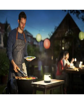 Philips Alula Portable Light 1.2W Outdoor luminaires 3000K, RGB Colors & Water Resistant